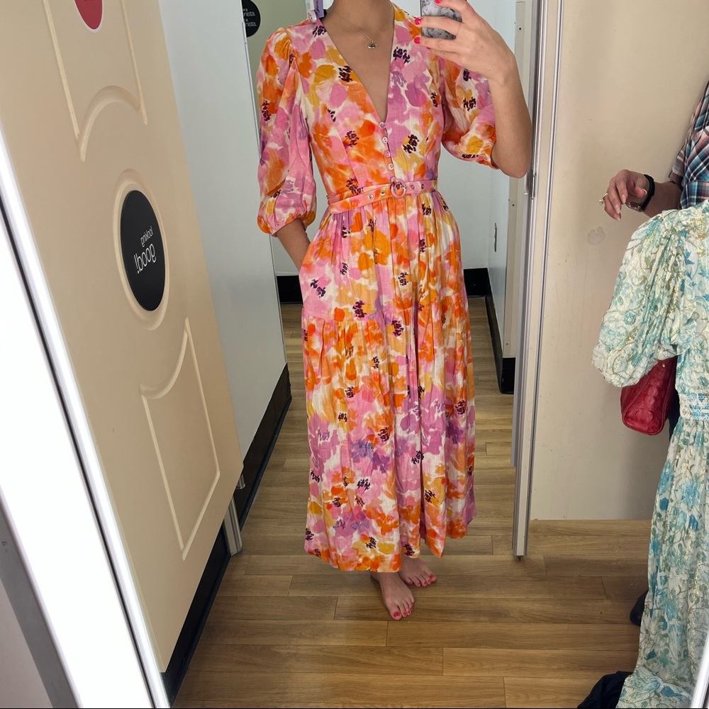 NICHOLAS Floral Maxi Dress